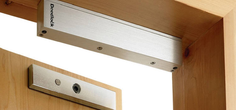 Magnetic lock installation North West Calgary